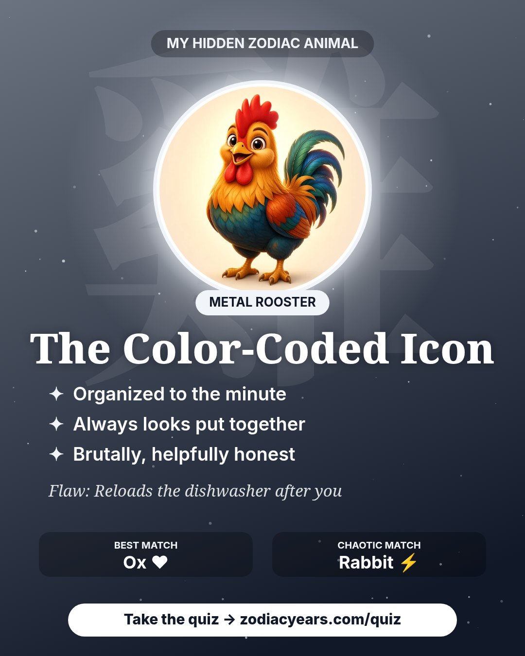 The Color-Coded Icon result card